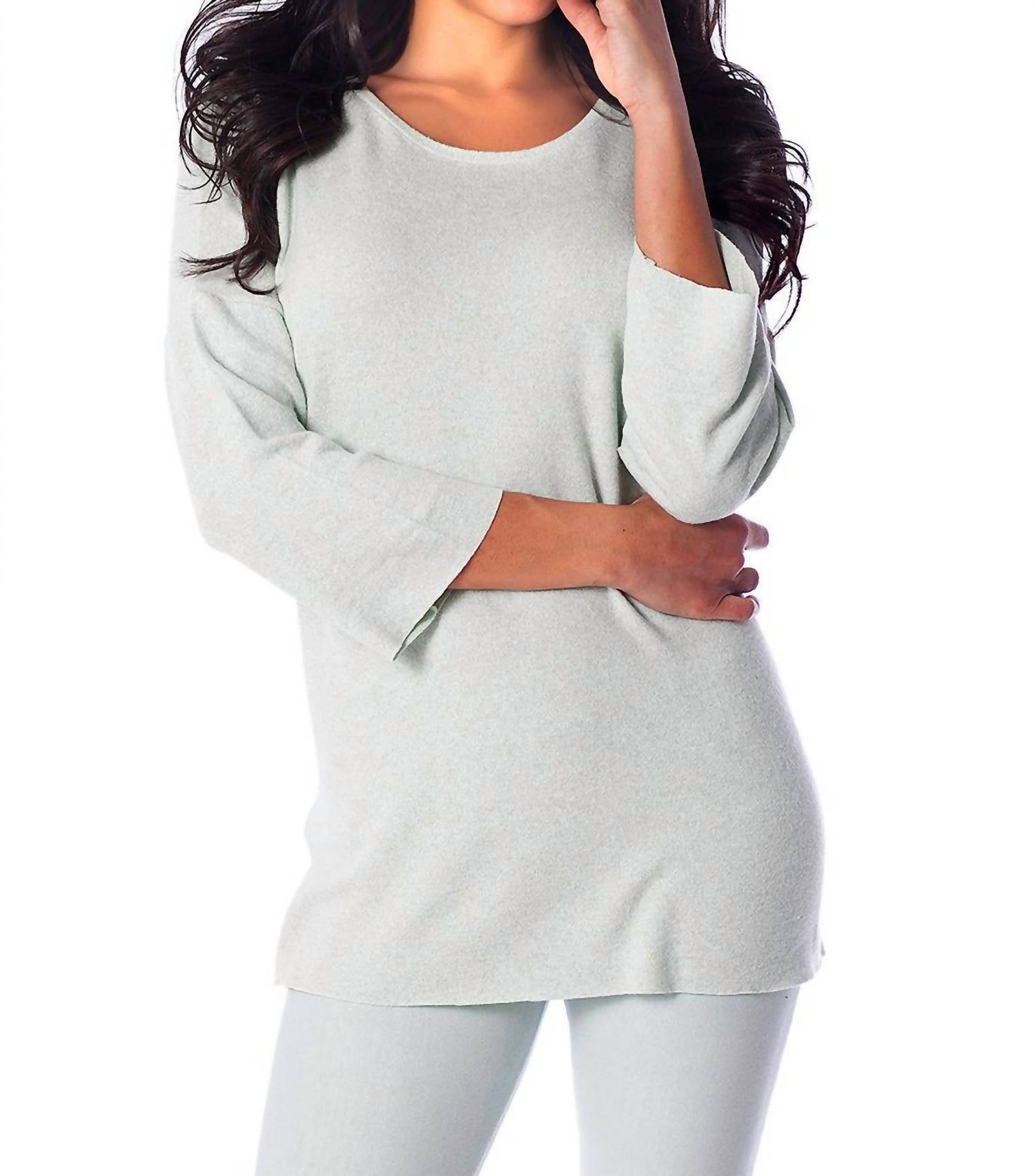 

Мятная туника с рукавами 3/4 Lillie Kashmira french kyss