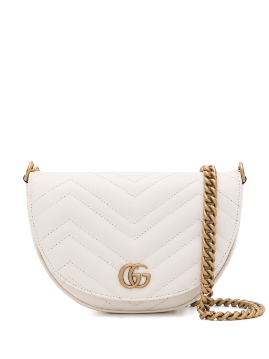 

Мини-сумка Gucci GG Marmont, белый