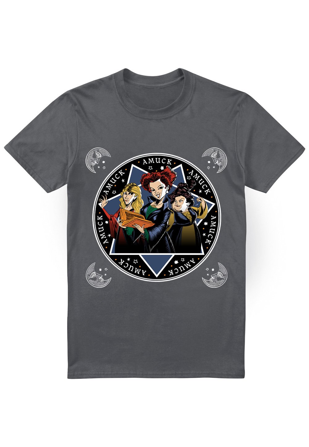 

Футболка с принтом HOCUS POCUS SANDERSON SISTERS Disney, антрацит