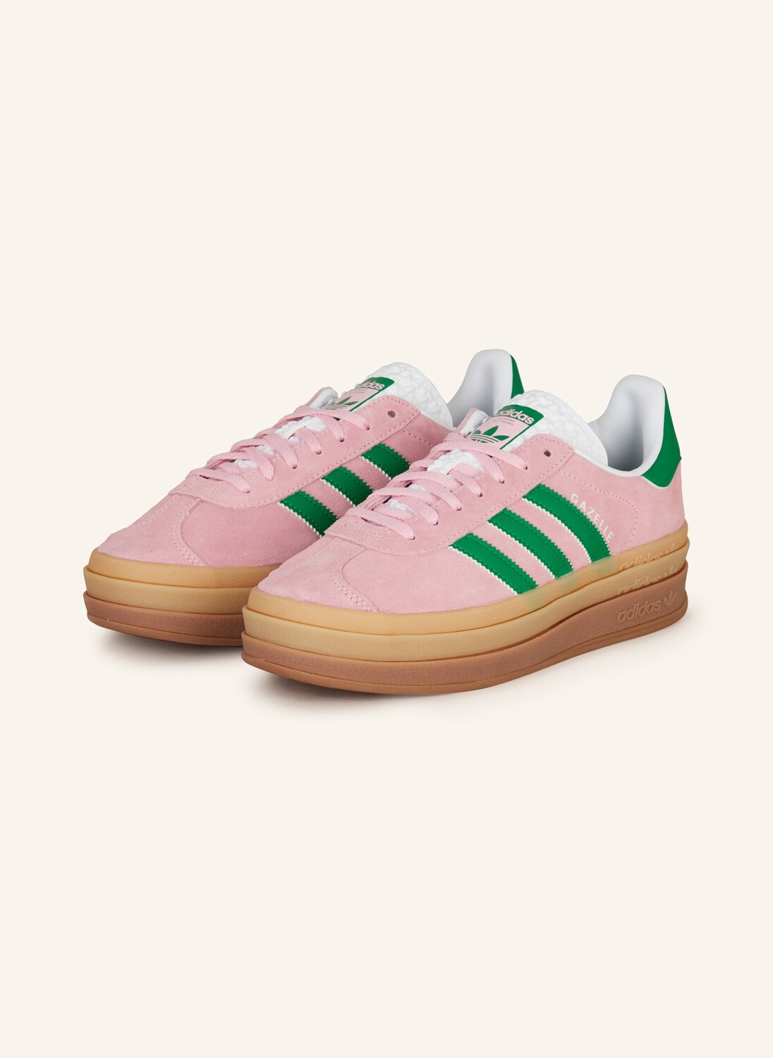Кроссовки газель дерзкий Adidas Originals, розовый