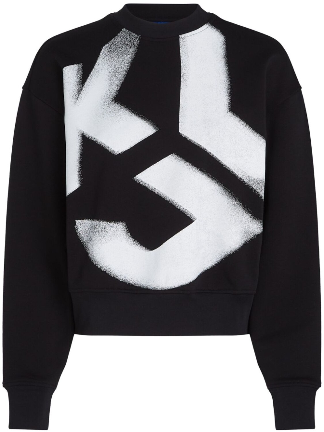 

Монограмма выбеленная толстовка Karl Lagerfeld Jeans, черный