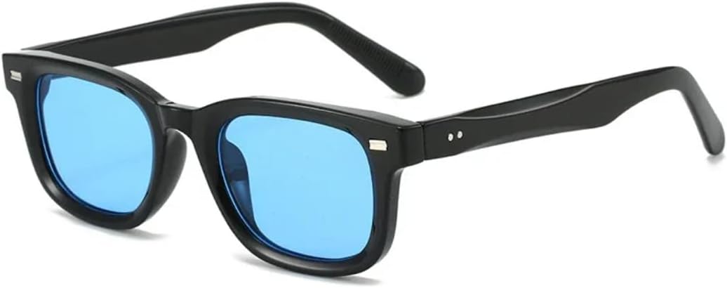 

Солнцезащитные очки с защитой от УФ-излучения UV400 | Синяя большая оправа | Линзы конфетных цветов для занятий спортом на открытом воздухе и вождения DSVIGF, Black Blue