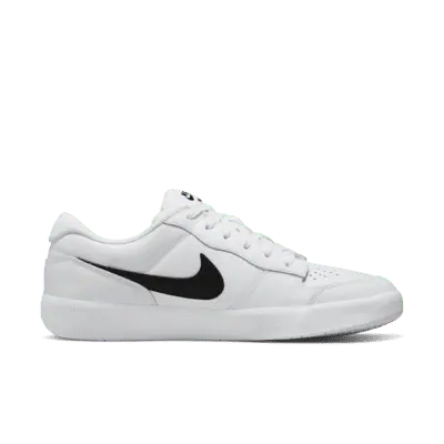Кроссовки Nike SB Force 58 Premium Skate Shoes, цвет White/White/White/Black — фото 3