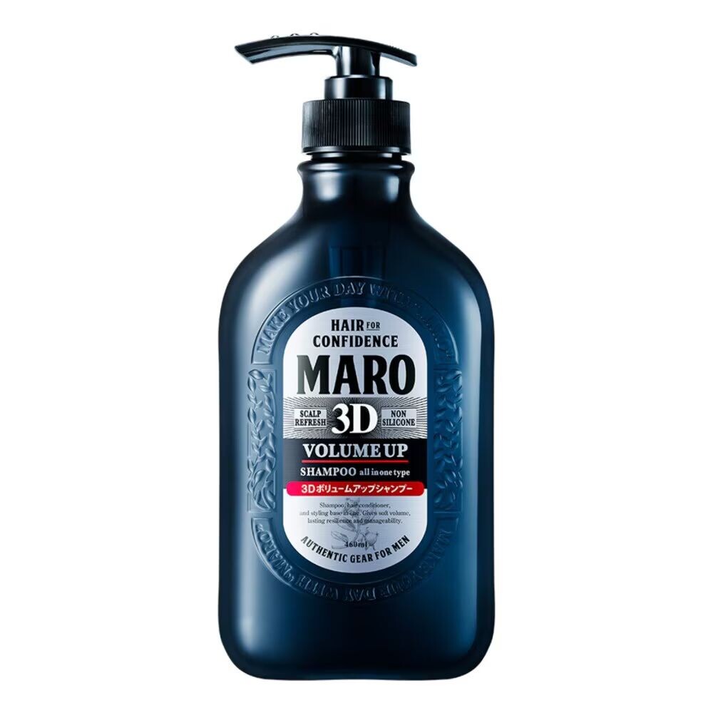 

Maro Шампунь MARO 3D Volume Up 460 мл, Dark Blue