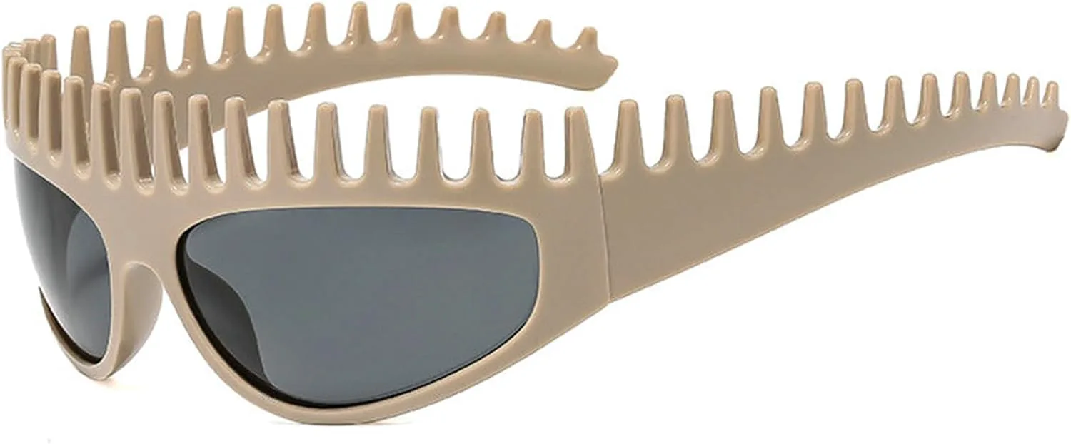 

Женские солнцезащитные очки в стиле панк «Кошачий глаз» в стиле Y2K, роскошные винтажные очки для активного отдыха, модные солнцезащитные очки для женщин helena, C2