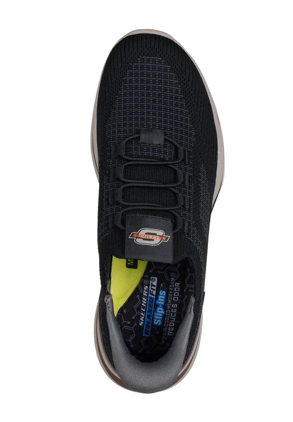 Свободный крой: кроссовки norlan alonso Skechers, Black — фото 3