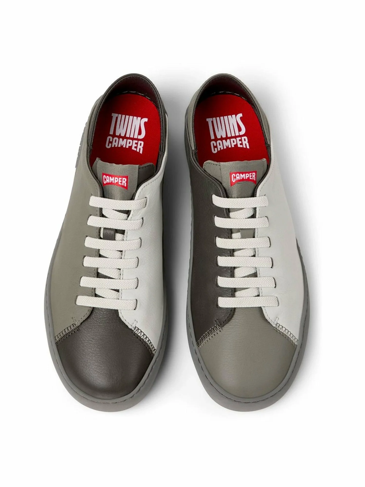 Кроссовки TWINS / Кожаные кроссовки Camper, Dark Gray