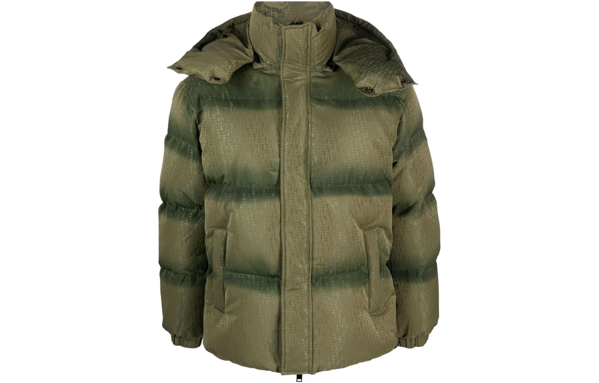

DIESEL Утепленная куртка с капюшоном, Green