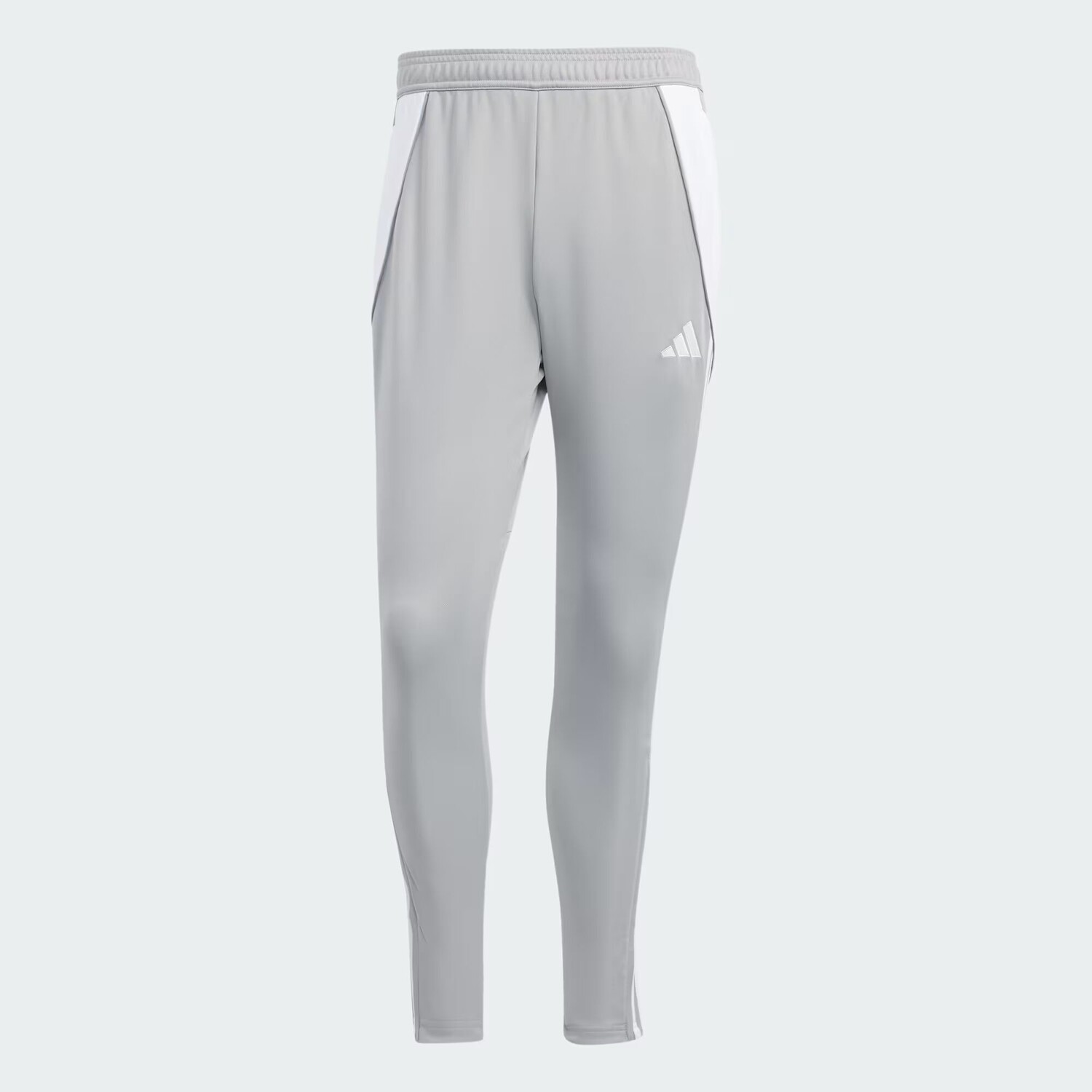 Тренировочные брюки Tiro 24 Adidas, цвет Team Mid Grey/White — фото 4