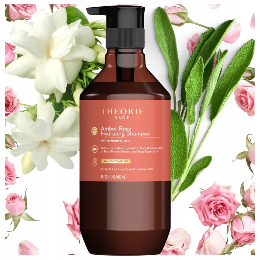 

Theorie Amber Rose Deep Moisturizing Hair Shampoo 400 мл Сухие волосы