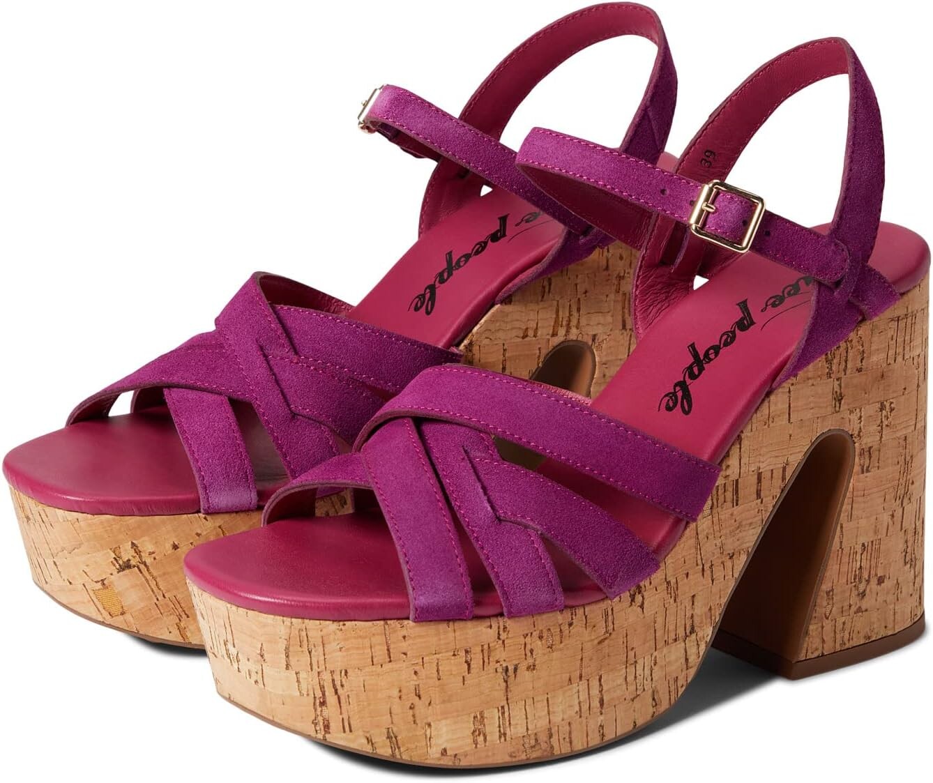 

Туфли Free People Lisbon Mary Jane Platform, цвет Verbena