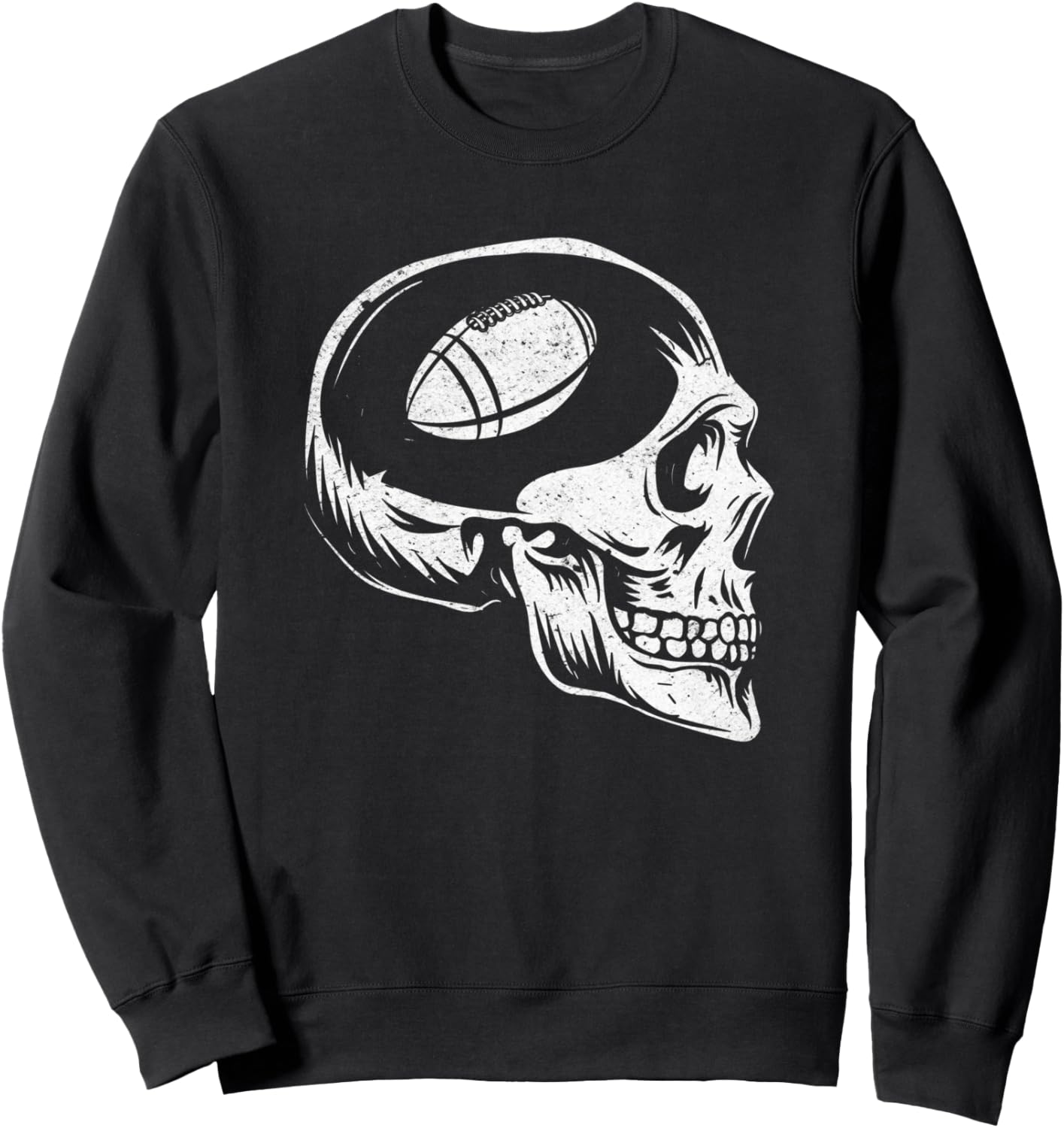 

Забавная толстовка с изображением головы американского футболиста Funny Football Designs For Football Player, черный