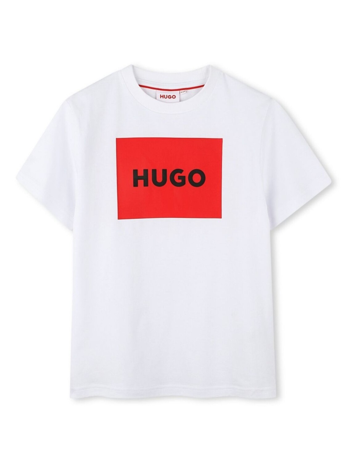 

HUGO KIDS футболка с логотипом, белый