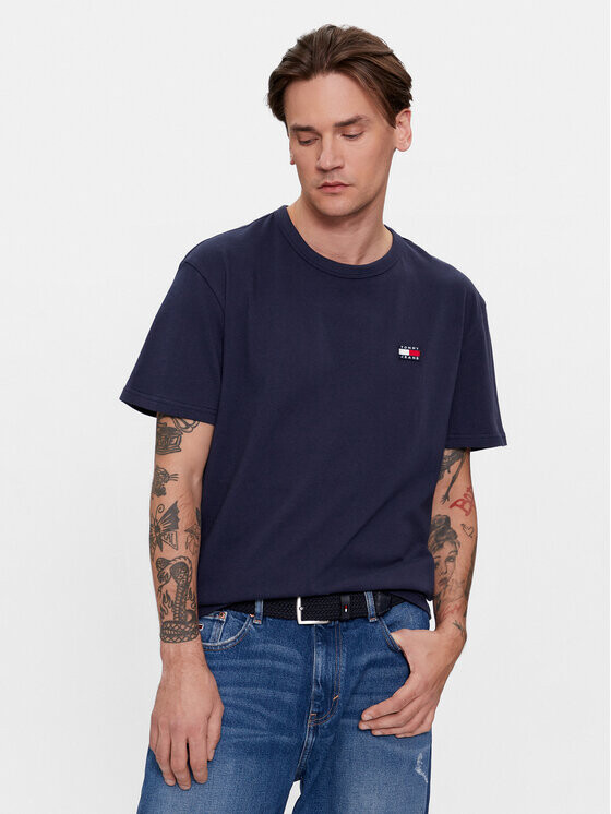 

Футболка классического кроя Tommy Jeans, синий