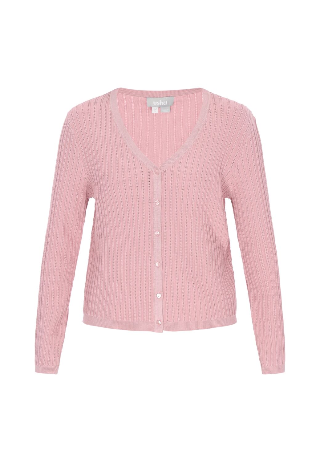 

Usha Кардиган из трикотажа в розовом цвете