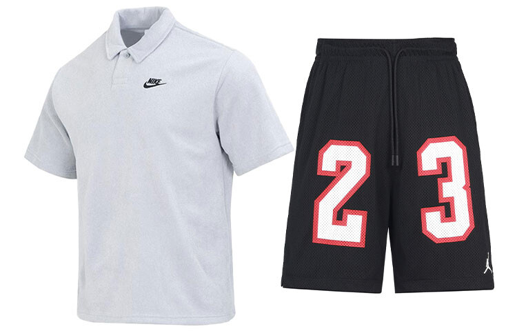 

Повседневная спортивная мужская серая + черная упаковка из 2 шт Nike, черный