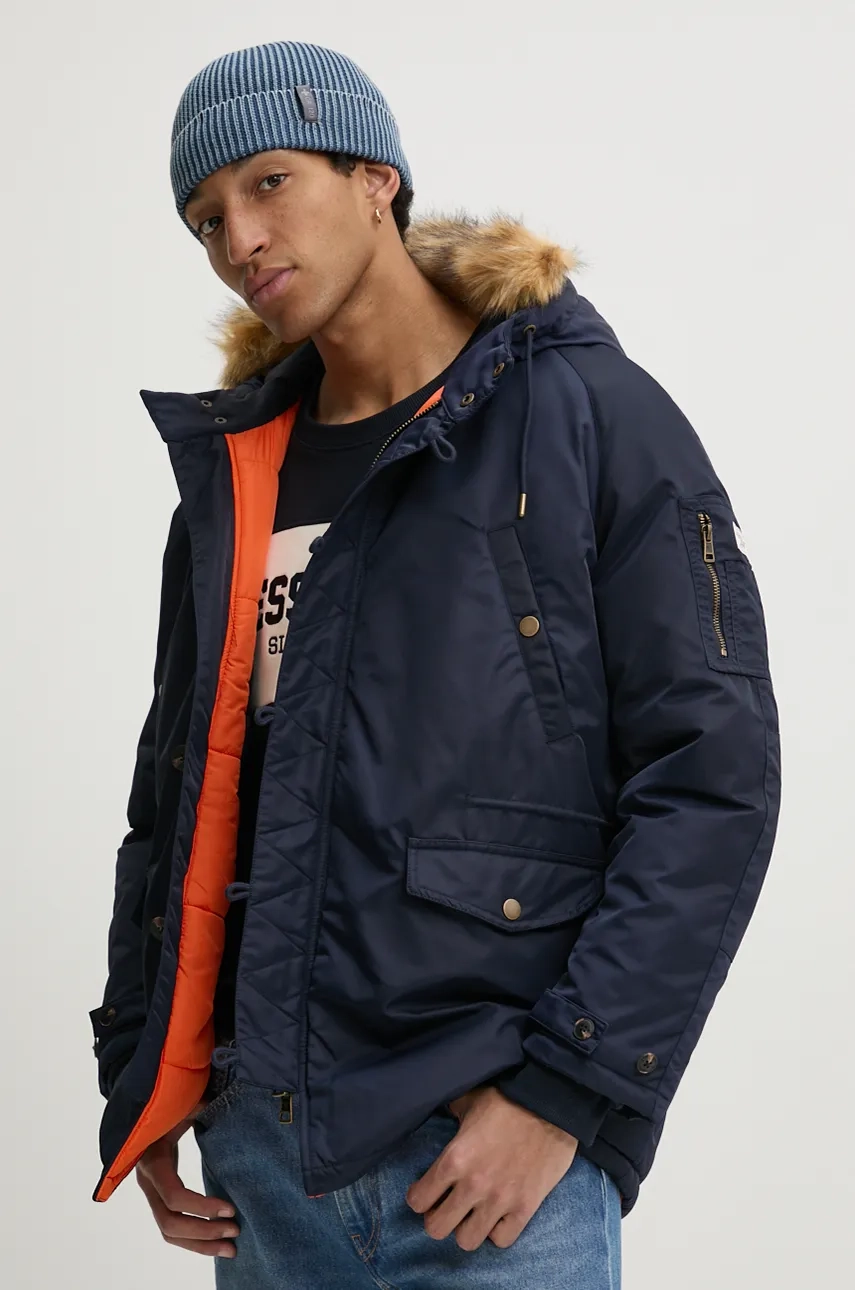 

Куртка Guess Jeans, темно-синий