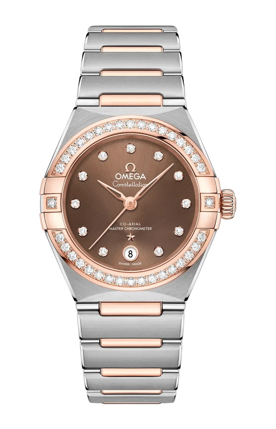 CONSTELLATION MANHATTAN OMEGA CO-AXIAL MASTER CHRONOMETER 29 ММ - 131.25.29.20.63.001, серебряный