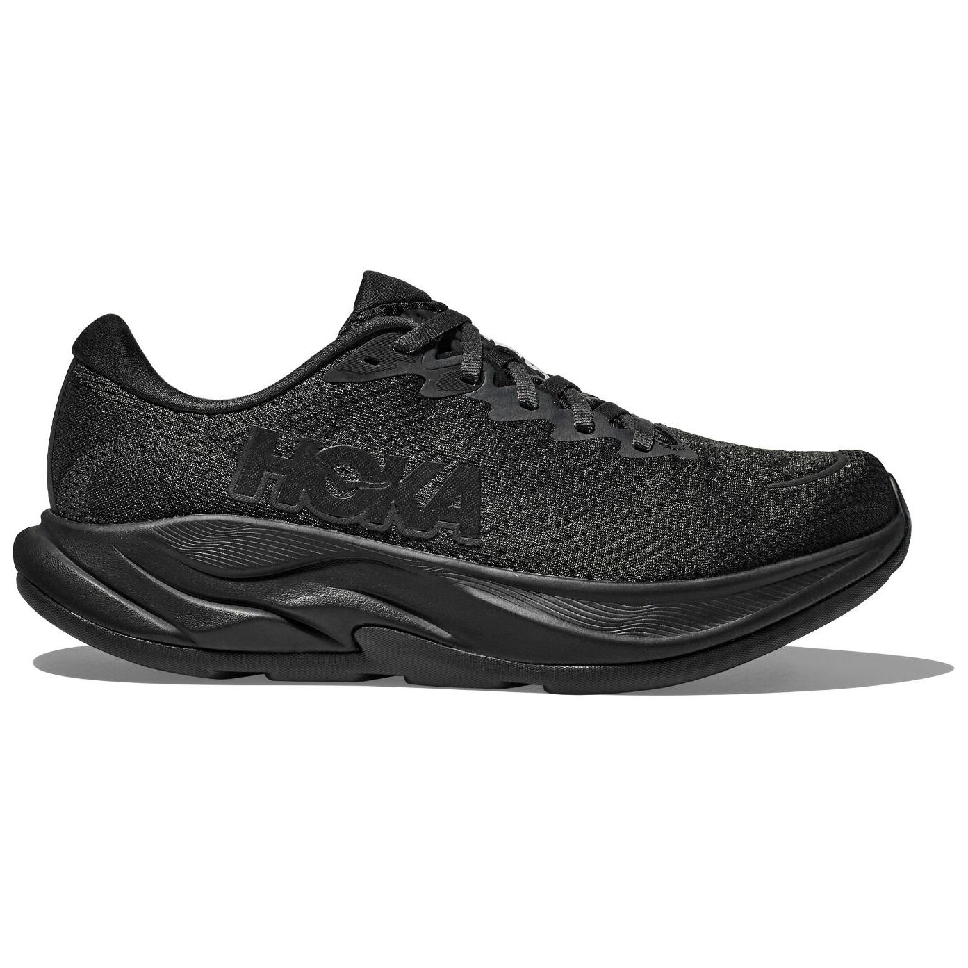 RINCO 4 Нескользящие низкие кроссовки мужские черные HOKA ONE ONE — фото 2
