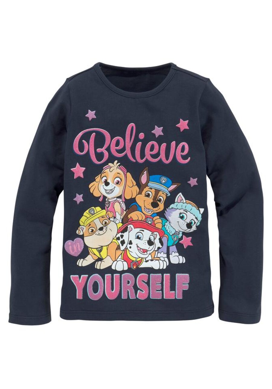 

Лонгслив PAW Patrol BELIEVE YOURSELF, marine blue