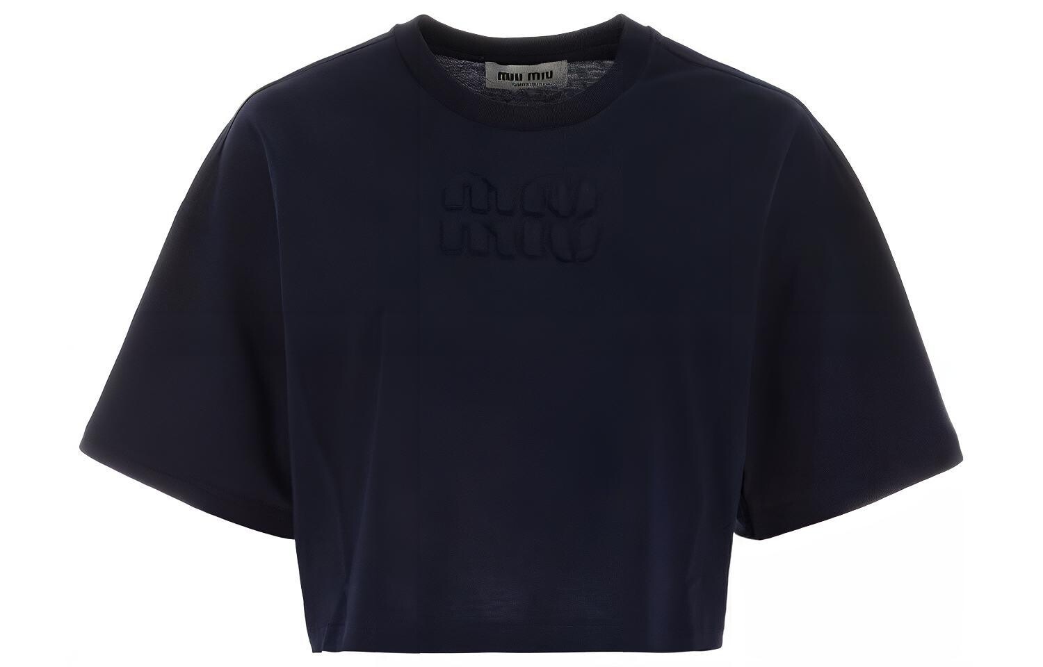 

Футболка женская синяя Miu Miu