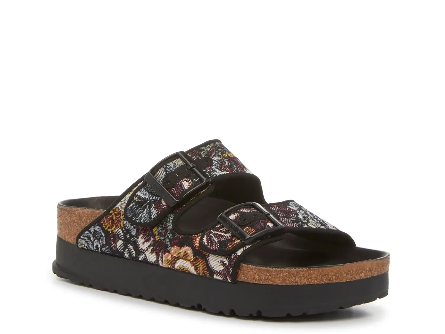 Сандалии на платформе Birkenstock Papillio by Birkenstock Arizona — женские, черные