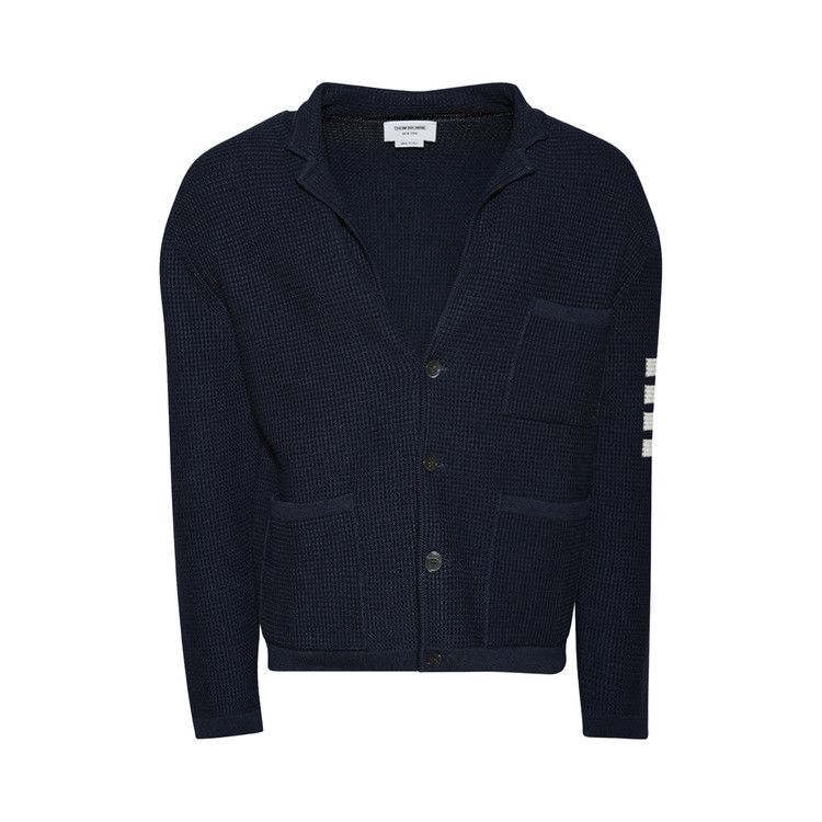 

Кардиган Thom Browne Textured Stitch Cardigan Jacket 'Dark Blue'
