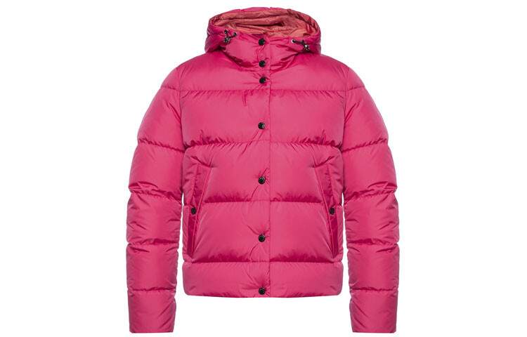 

Пуховик унисекс розовый Moncler, розовый