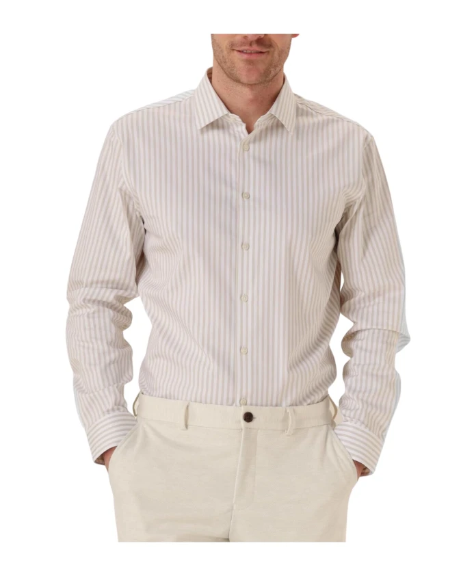 

Футболка Slhslim performance shirt ls noos Selected Homme, бежевый