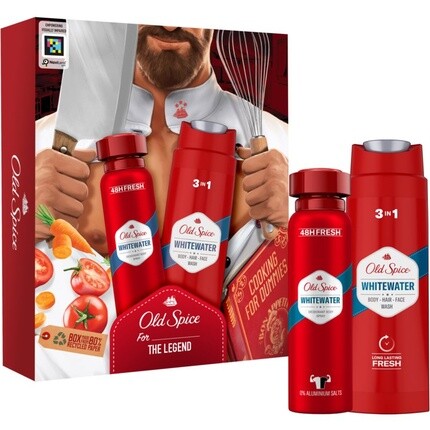 

Подарочный набор Old Spice Whitewater New Chef (мужской)