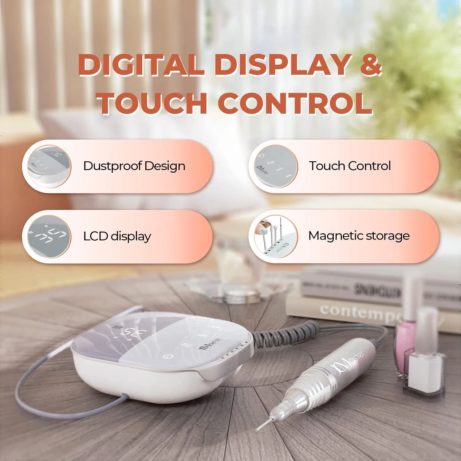 Профессиональный фрезер для ногтей «TouchPro+» от JCMaster Jcmaster — фото 3