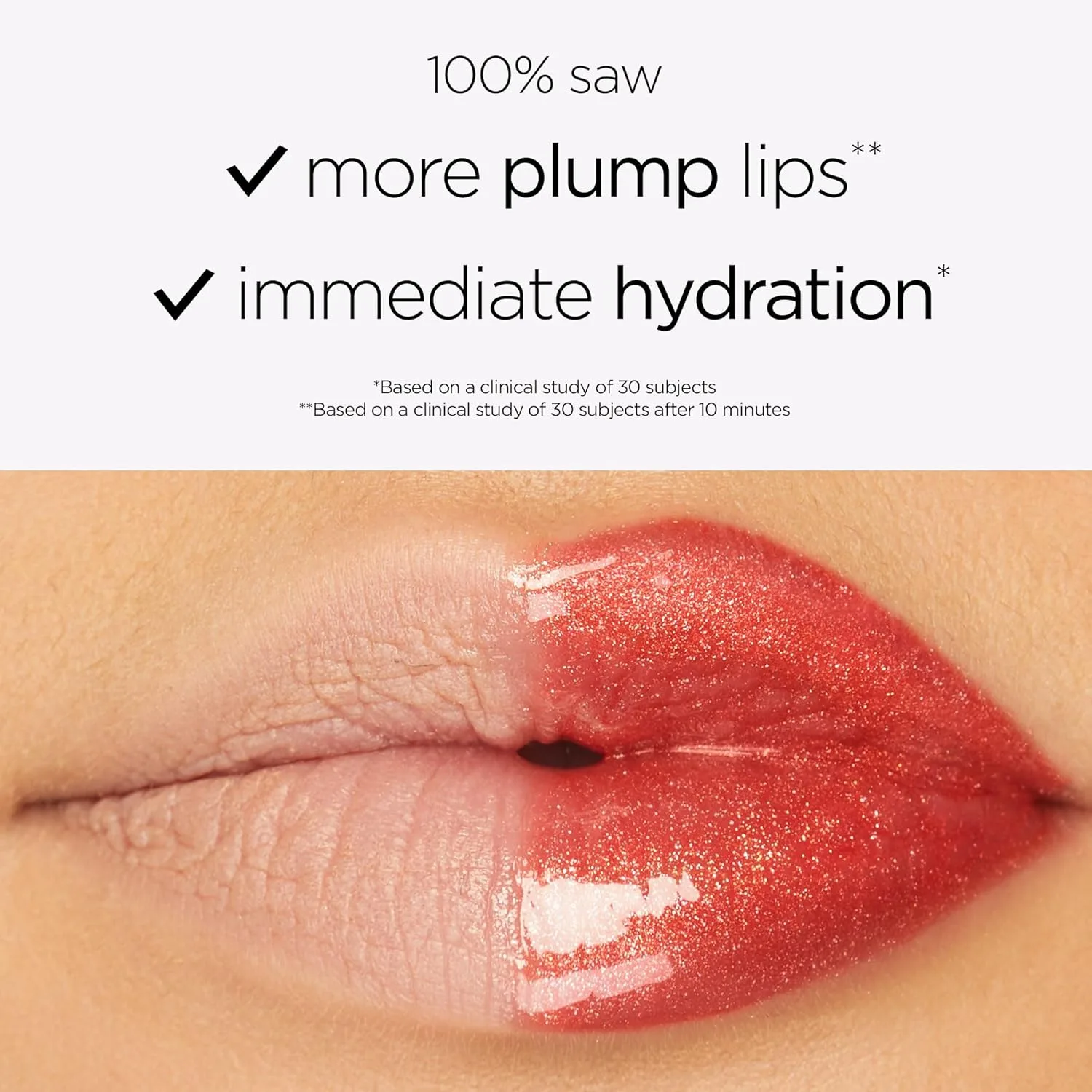 Tarte Maracuja Juicy Shimmer Glass Lip Plump - увлажняющий и объемный блеск для губ с гиалуроновой кислотой и витамином E, веганский и cruelty-free, soft pink — фото 4
