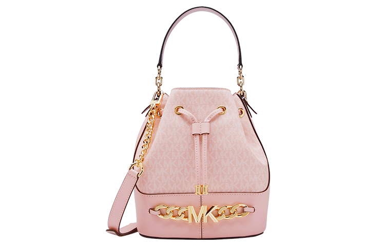 

Сумка через плечо из натуральной кожи коровы розовая MICHAEL KORS