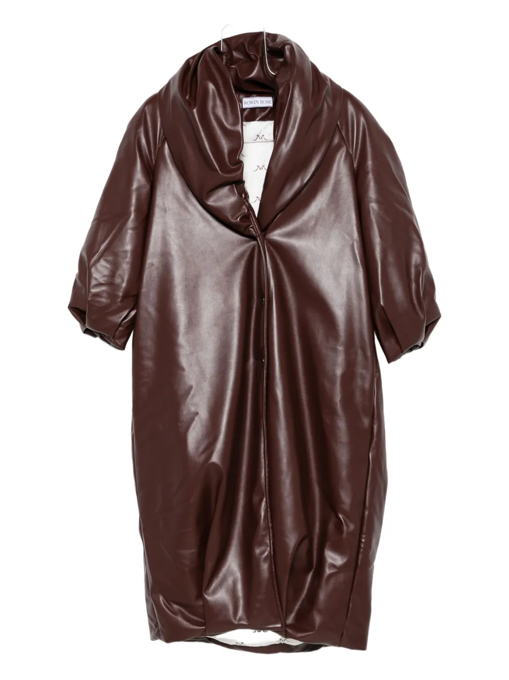 

Длинное пальто с короткими рукавами Rowen Rose, коричневый