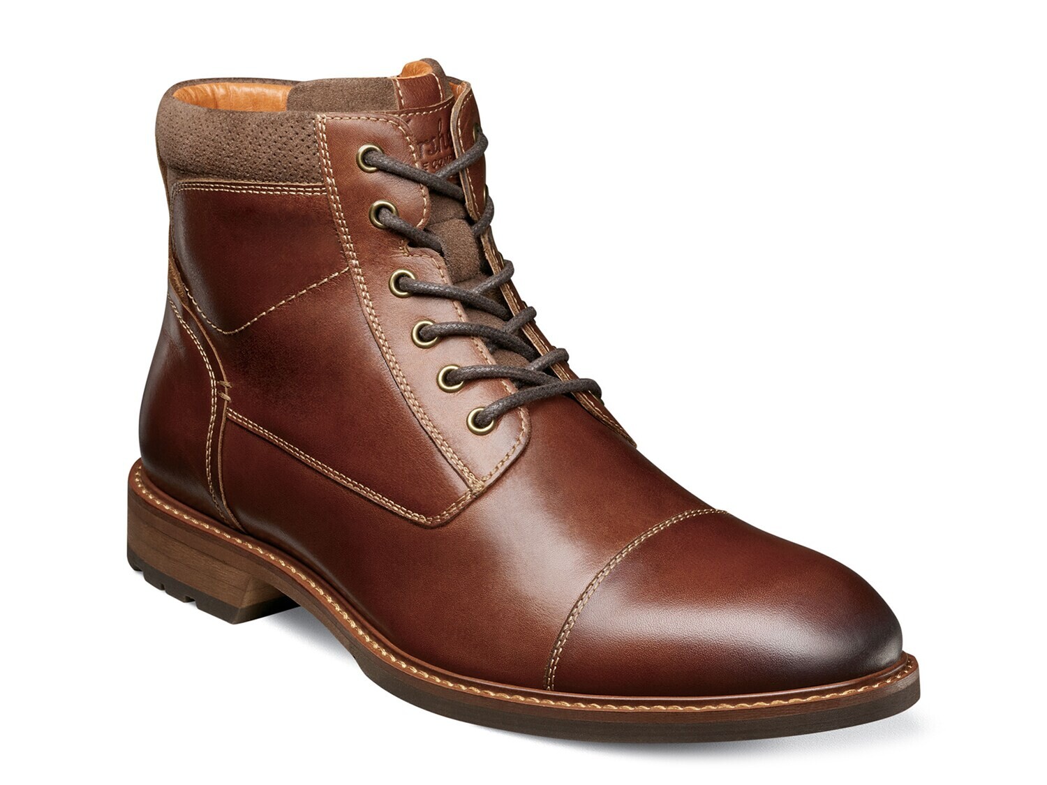 

Ботинки Chalet с закрытым носком Florsheim, темно-коричневый