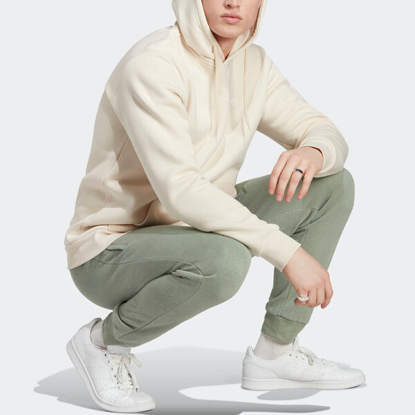 Спортивные штаны Adidas Originals Essentials+ Made with Hemp Sweat Pants 'Silver Green', зеленый — фото 4