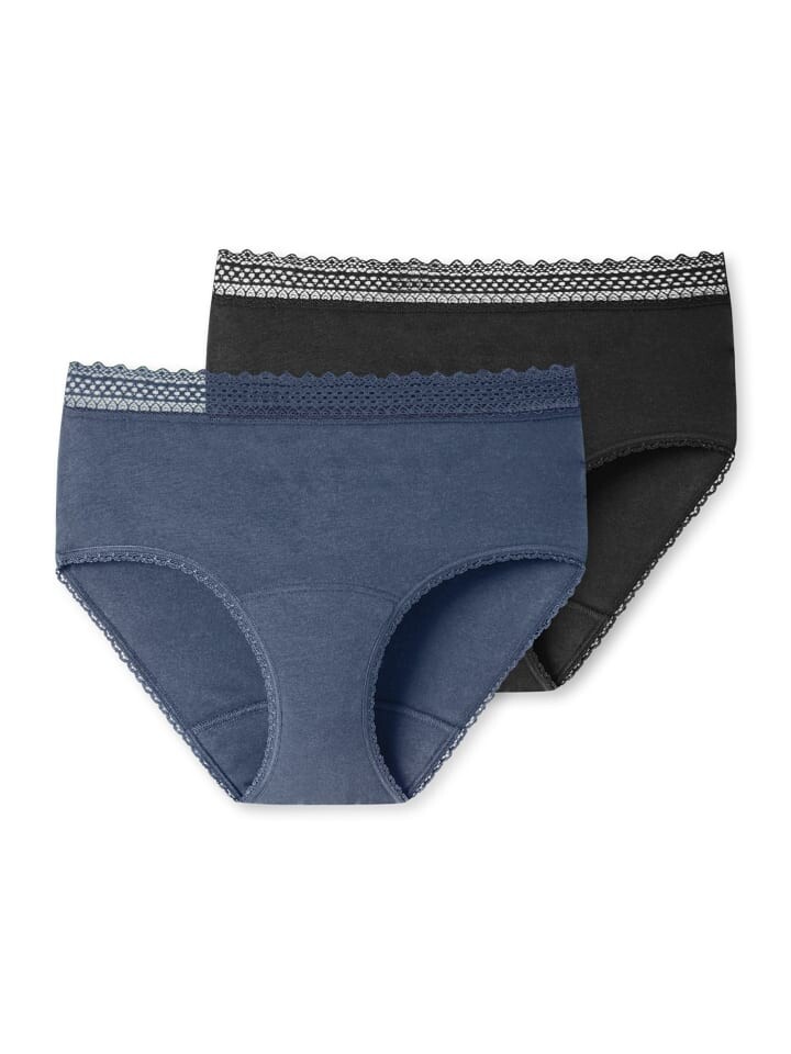 

Трусы Schiesser Perioden Panty Secret Care, цвет schwarz/flieder