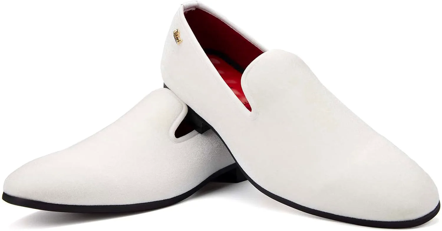 

Мужские туфли JITAI - повседневные лоферы из резины и кожи для мужчин - модная деловая обувь, белый