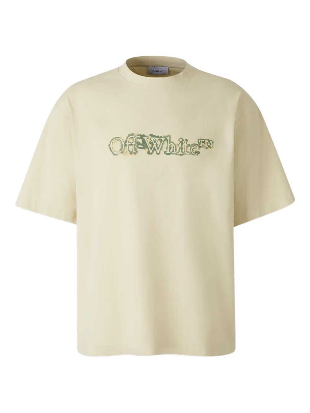 

Футболка с графическим логотипом Off-White, нейтральный