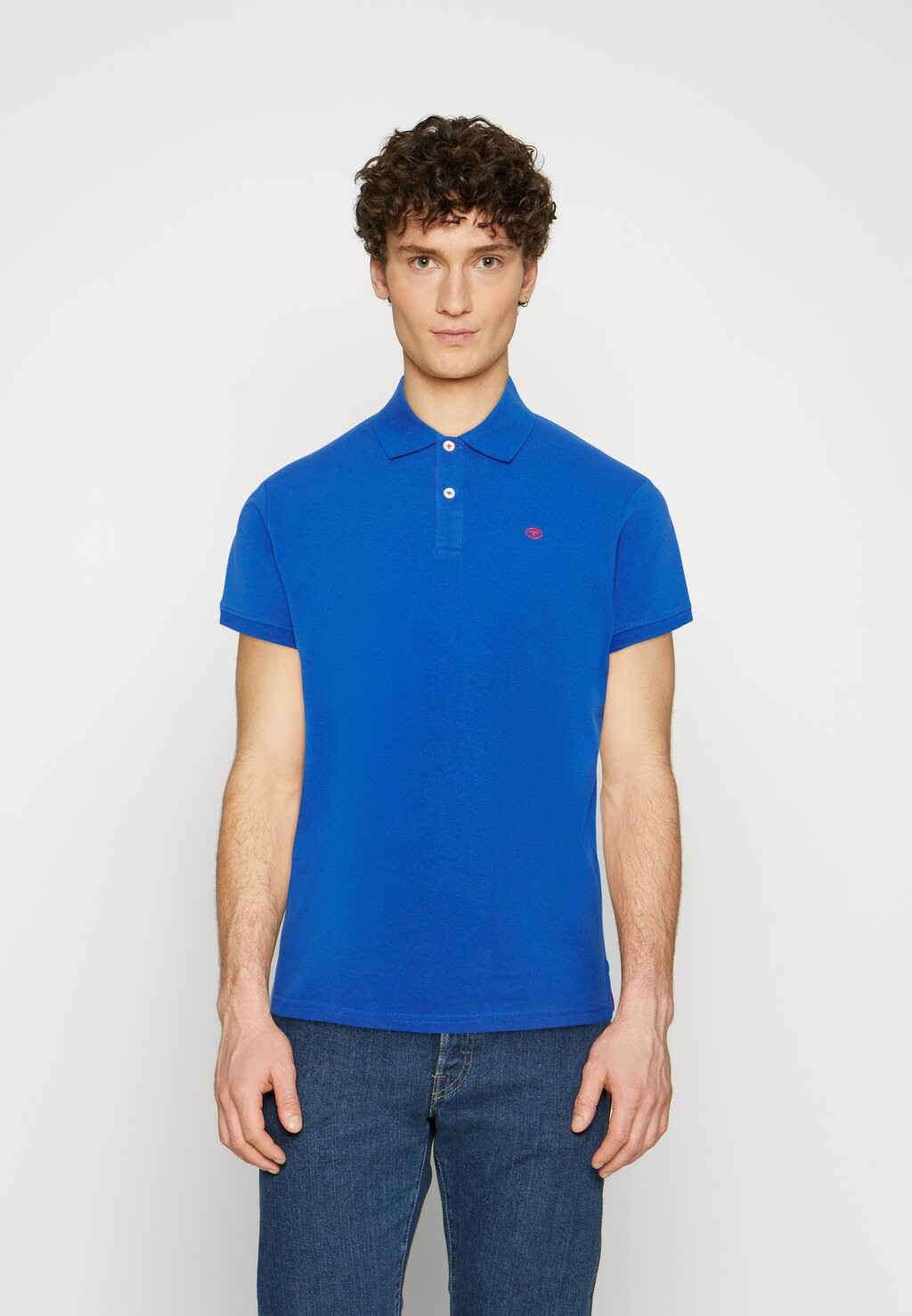 

Поло Basic Polo TOM TAILOR, цвет advanced blue