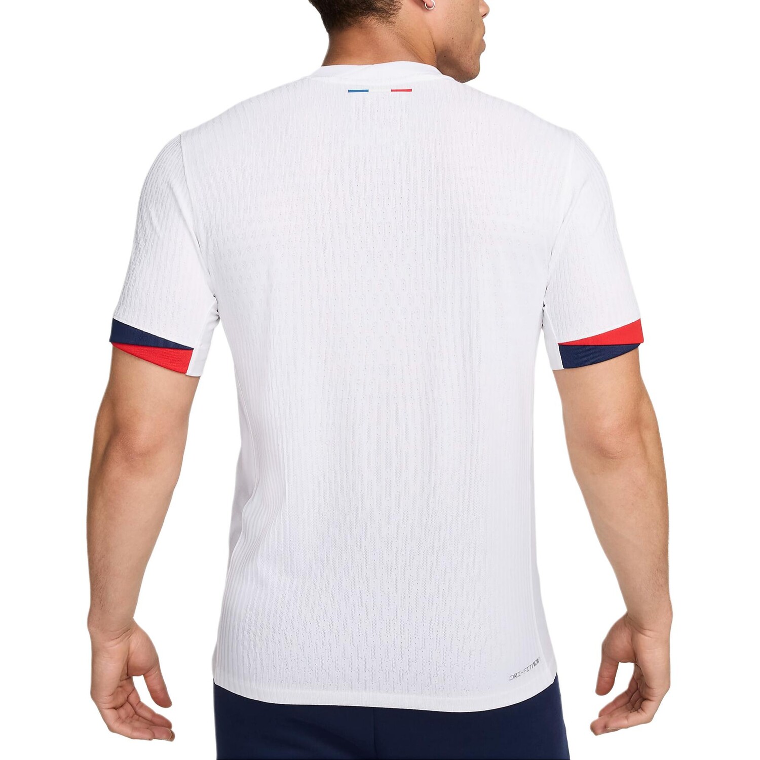 Футболка Dri-FIT ADV мужская, белая/темно-синяя/университетско-красная Nike, красный — фото 3
