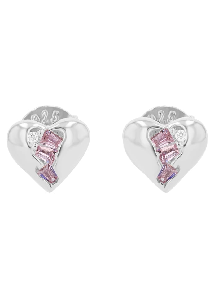 

Adeliás Женские серьги - серьги-гвоздики из серебра 925 пробы с кубическим цирконием в серебряной оправе