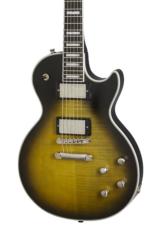 

Электрогитара Epiphone Les Paul Prophecy Electric Guitar in Olive Tiger Aged Gloss