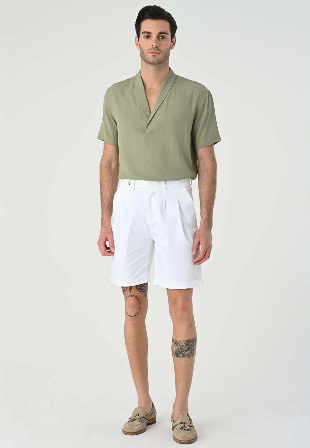 

Рубашка COLLAR DETAILED CASUAL Antioch, хаки