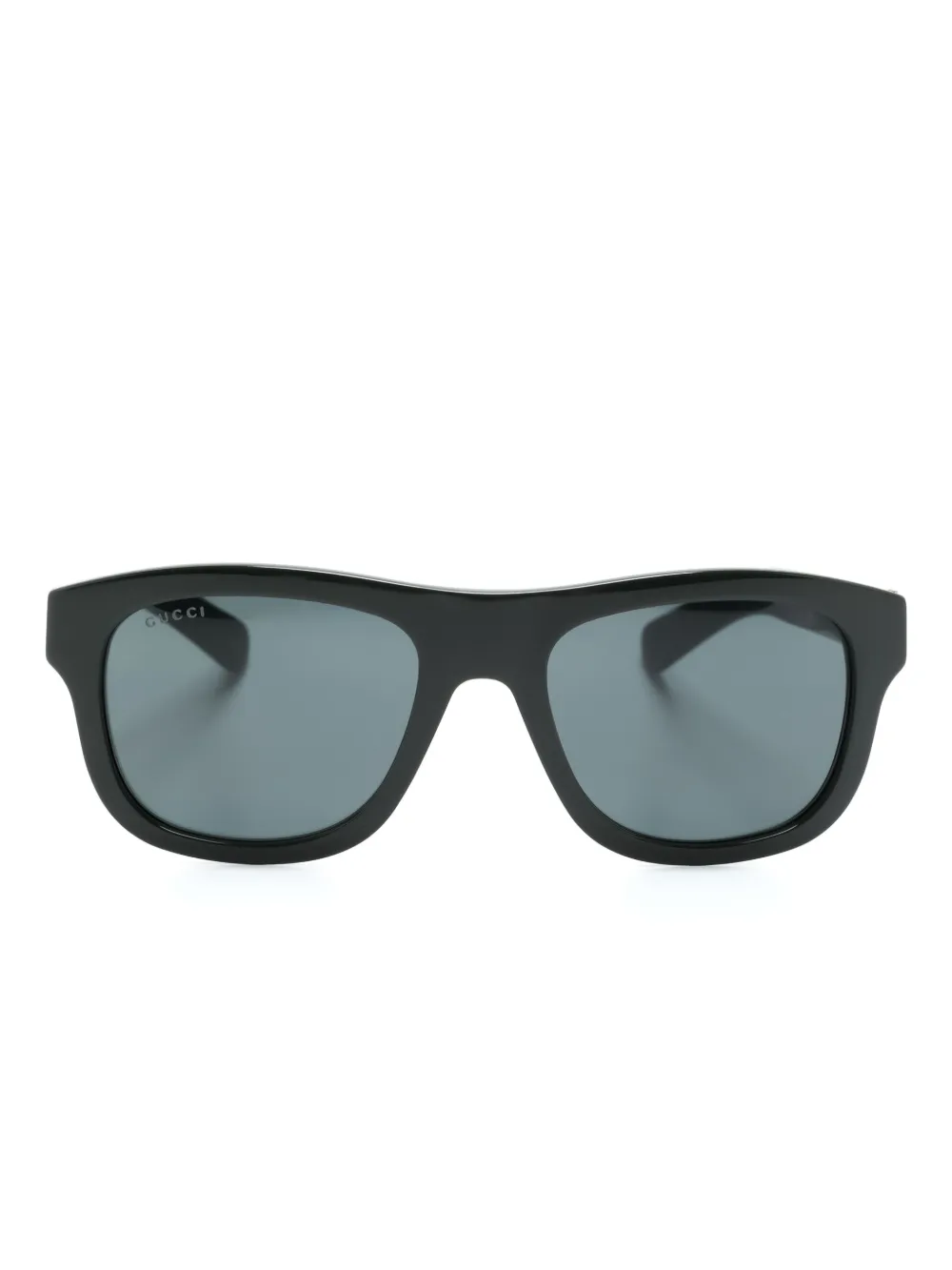 

Солнцезащитные очки трапециевидной формы с логотипом Gucci Eyewear, зеленый
