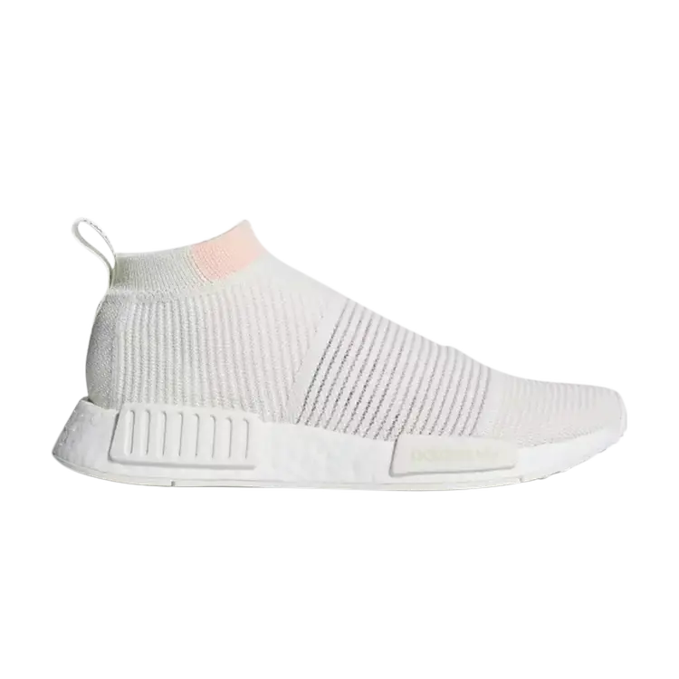 

Кроссовки Adidas Wmns NMD_CS1 Primeknit 'Cloud Orange', белый