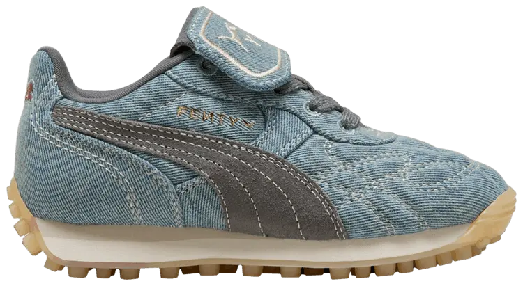 

Кроссовки Puma The Smurfs x Fenty x Avanti LS Stitched Little Kid 'Slate Sky Denim', синий