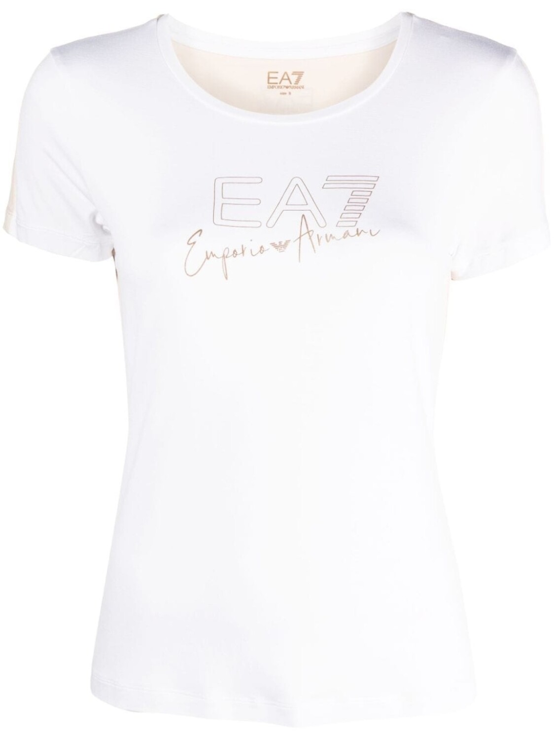 

Ea7 Emporio Armani футболка с логотипом, белый