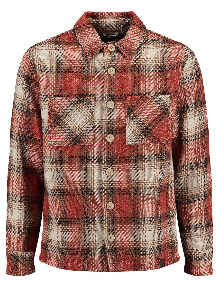 

Рубашка на пуговицах классического кроя Key Largo, темно-красный