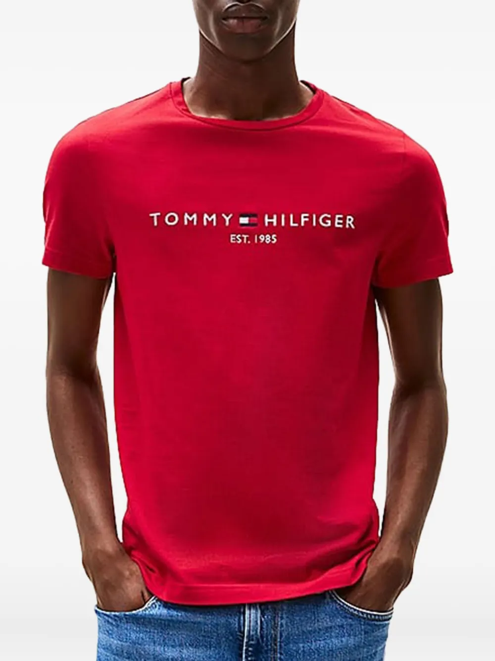

Футболка с короткими рукавами Tommy Hilfiger, красный